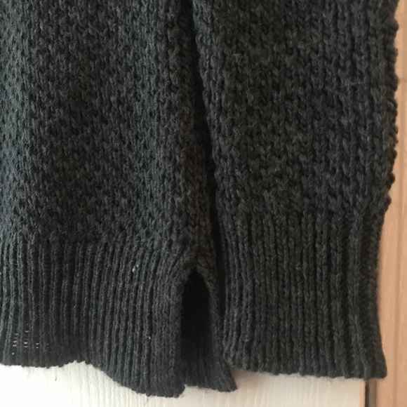 American Eagle Gray Tunic Sweater Dress - Picture 7 of 8